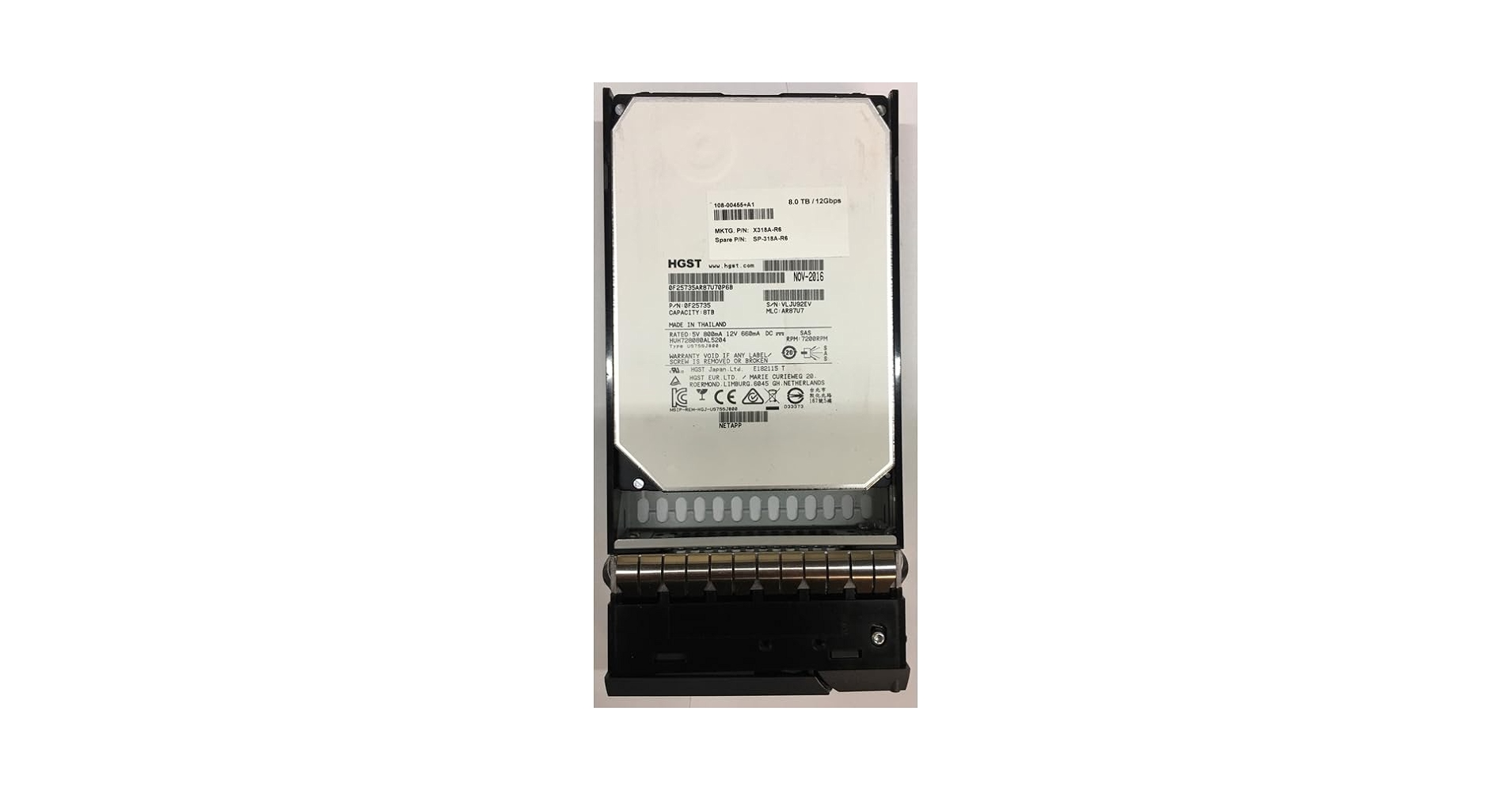 ⑧TOSHIBA  R63/D i5-6200U 256G 8G Office Amazon.com: X343A-R6, SP-343A-R6 ($129 ea.) NetApp 1.8TB
